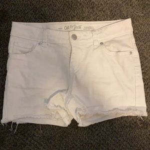 Cat & Jack White shorts